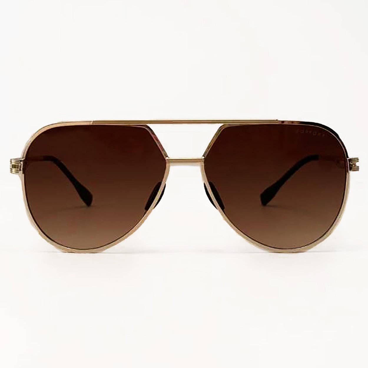Untangled X Emily Tangle Free Brown Aviator Sunglasses – Luna UK