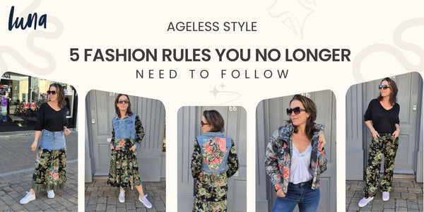 Ageless Style: 5 Fashion Rules You No Longer Need to Follow