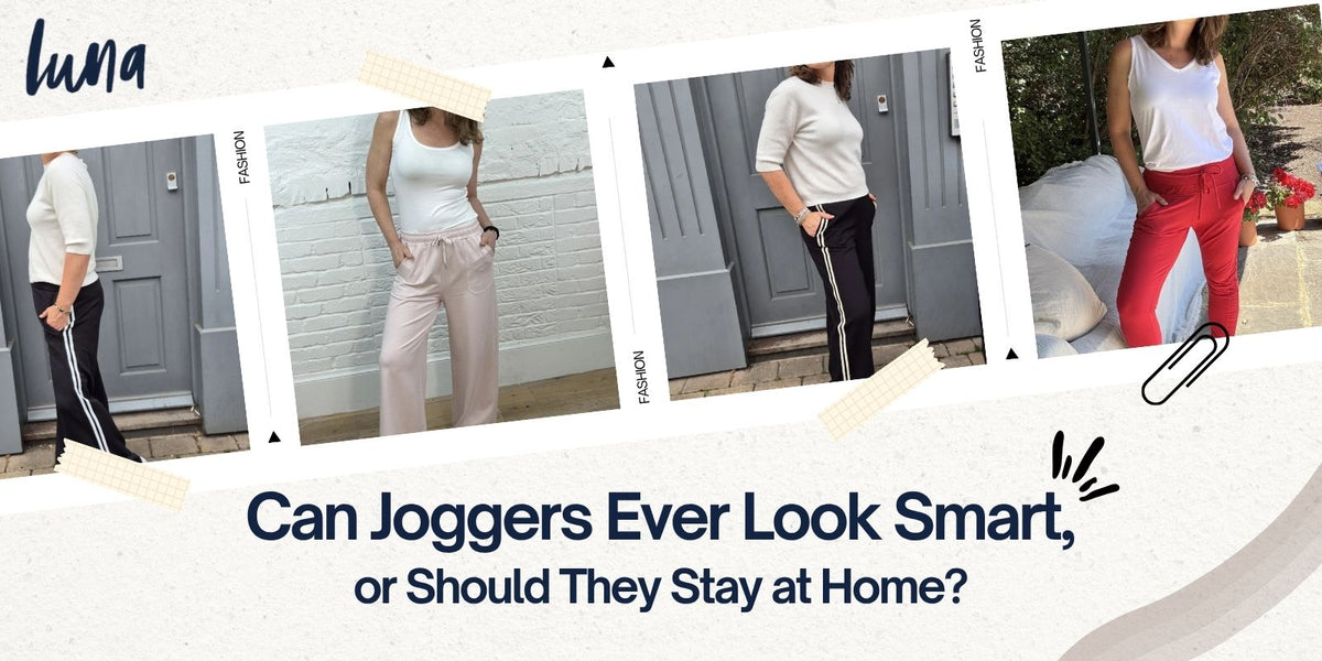 Can Joggers Ever Look Smart, or Should They Stay at Home?