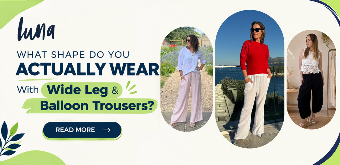 What Shape Do You Actually Wear with Wide Leg and Balloon Trousers?