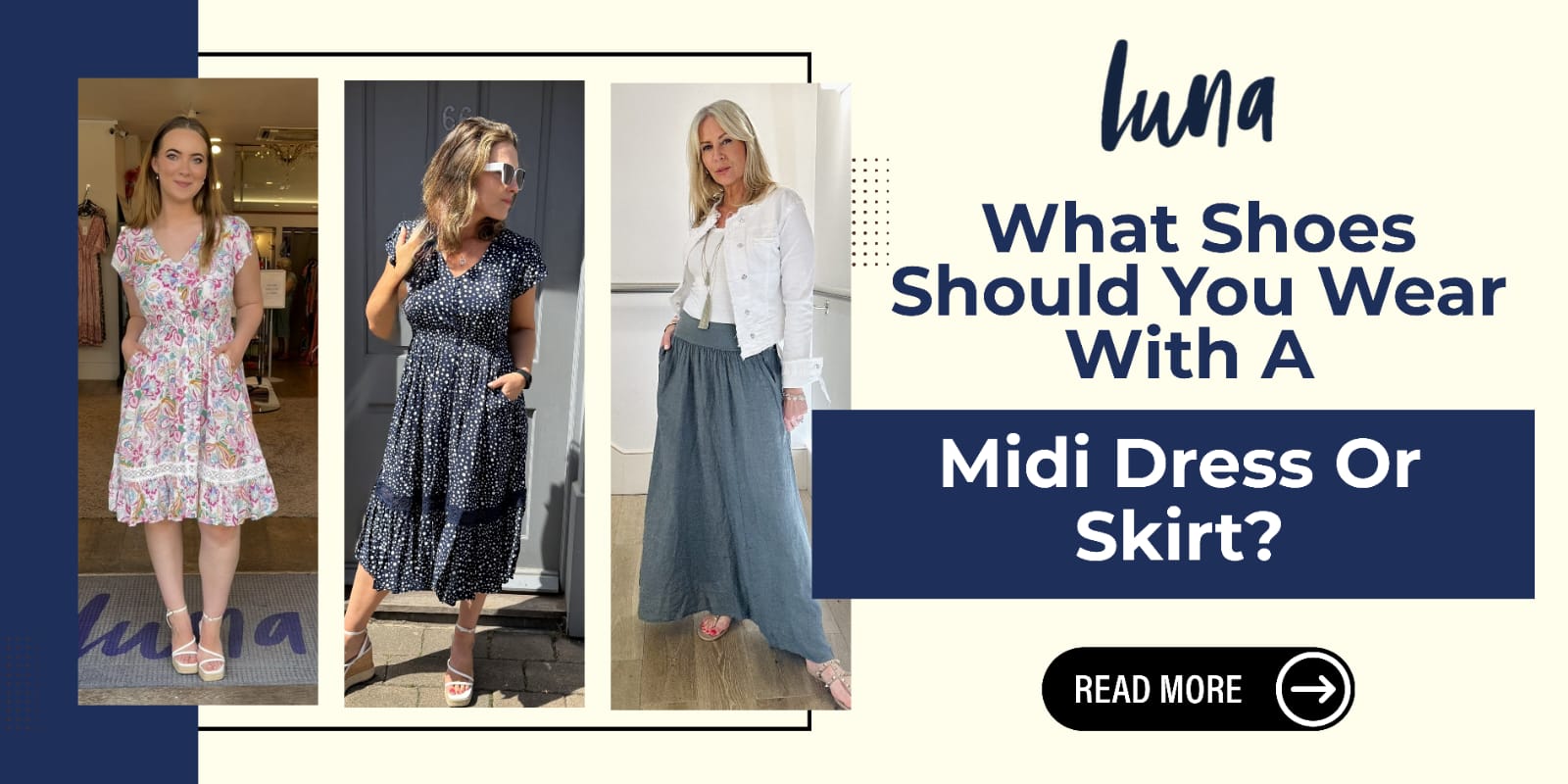What Shoes Should You Wear with a Midi Dress or Skirt?