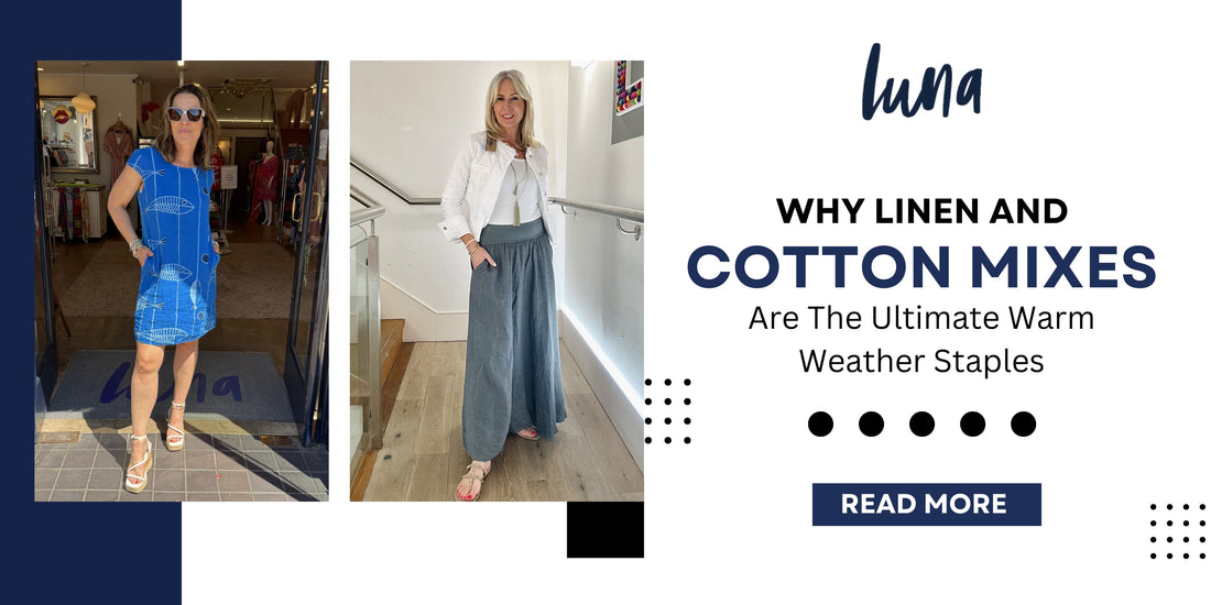 Why Linen and Cotton Mixes Are The Ultimate Warm Weather Staples