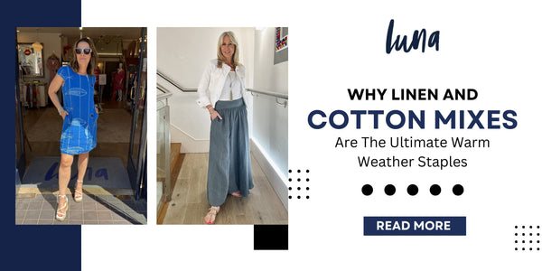 Why Linen and Cotton Mixes Are The Ultimate Warm Weather Staples