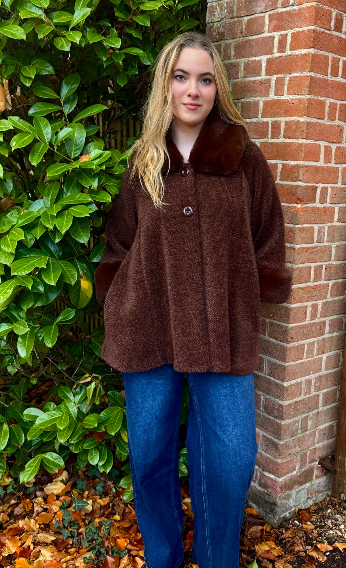 The Sophia Luxe Swing Coat