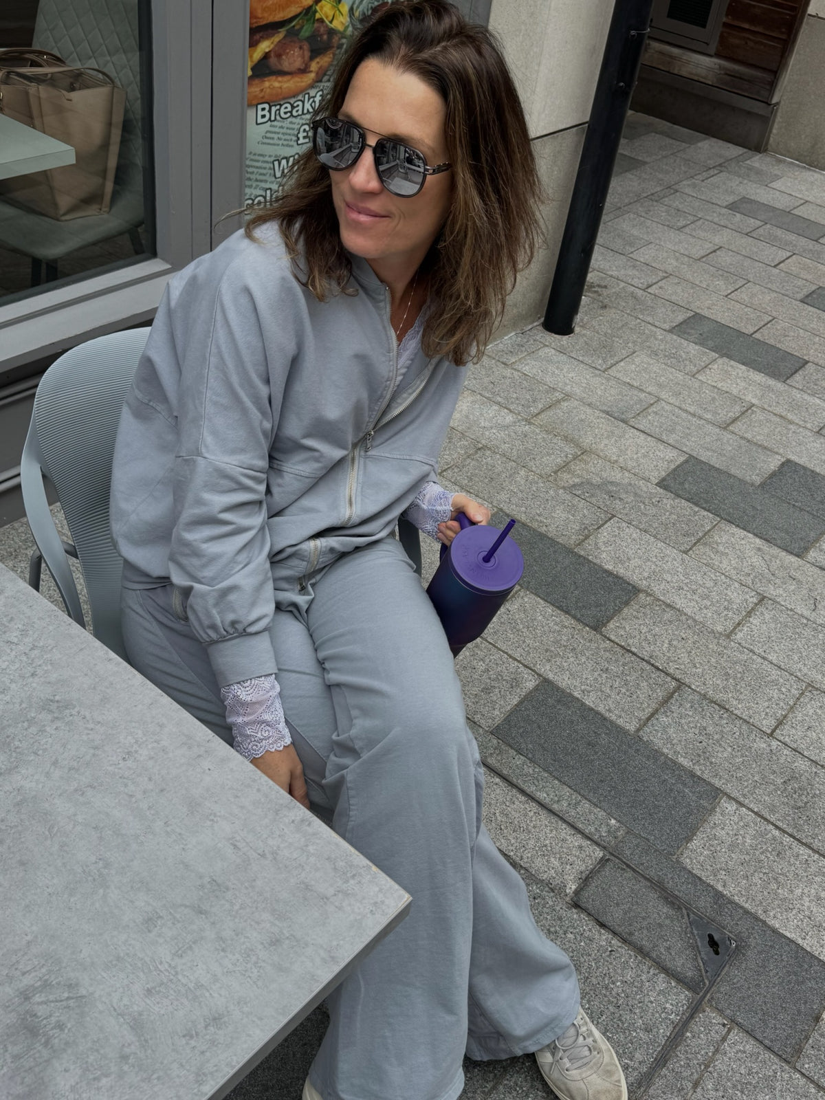 Suzy D Zip Sweat Jacket