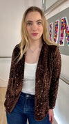 The Ariella Sequin Blazer