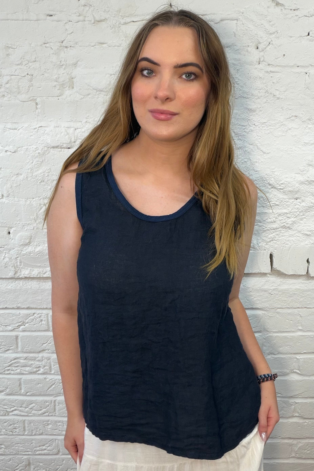 Josette Linen Top