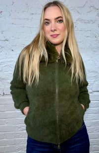 Delilah Luxe Fur Collar Jacket