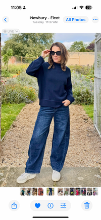 Suzy D Turtle Neck Rib Detail Sweater