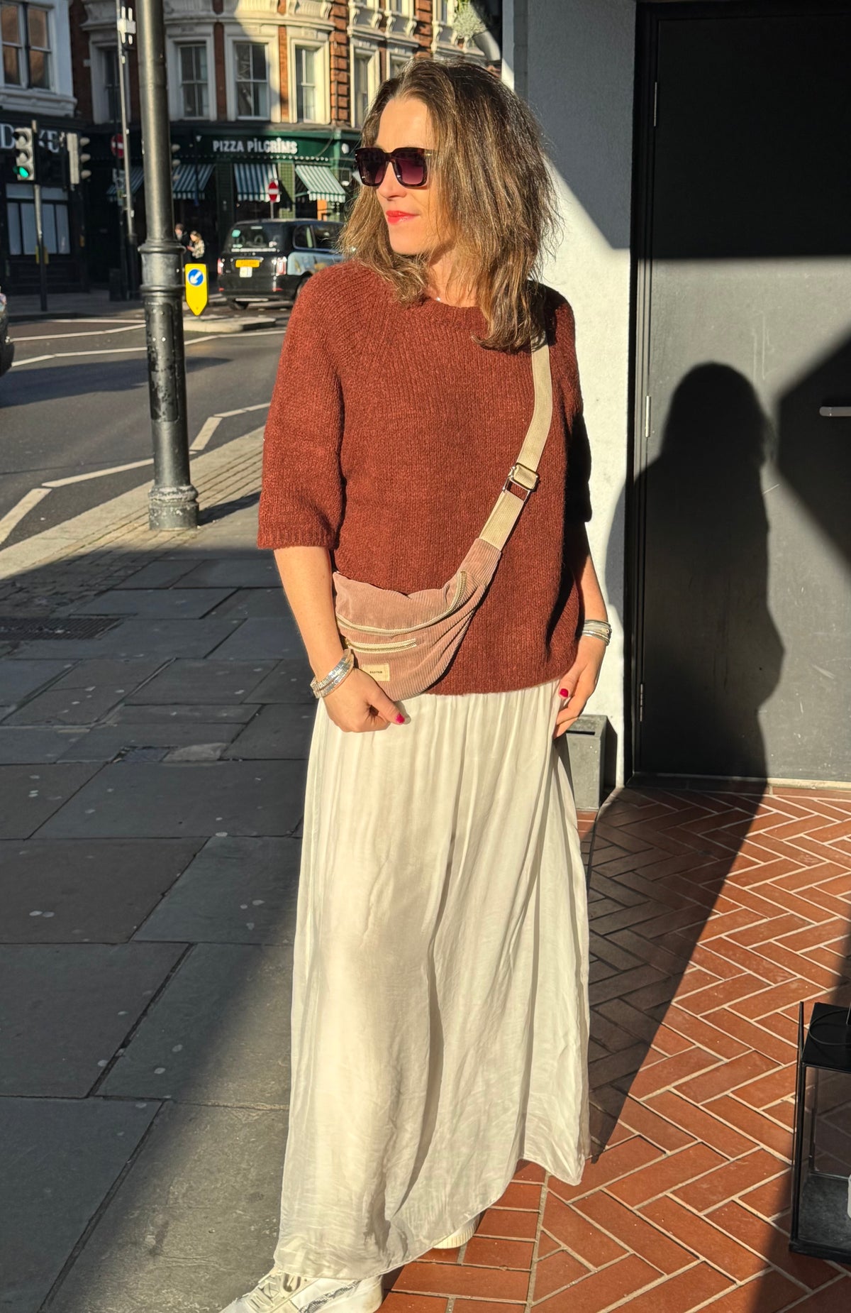 Silk Overlay Skirt (OS 8-16)