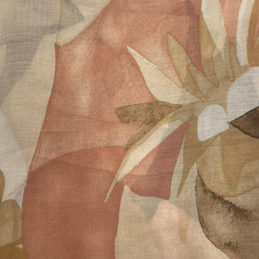 Soft Abstract Painting on Solid Canvas Scarf