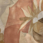 Soft Abstract Painting on Solid Canvas Scarf
