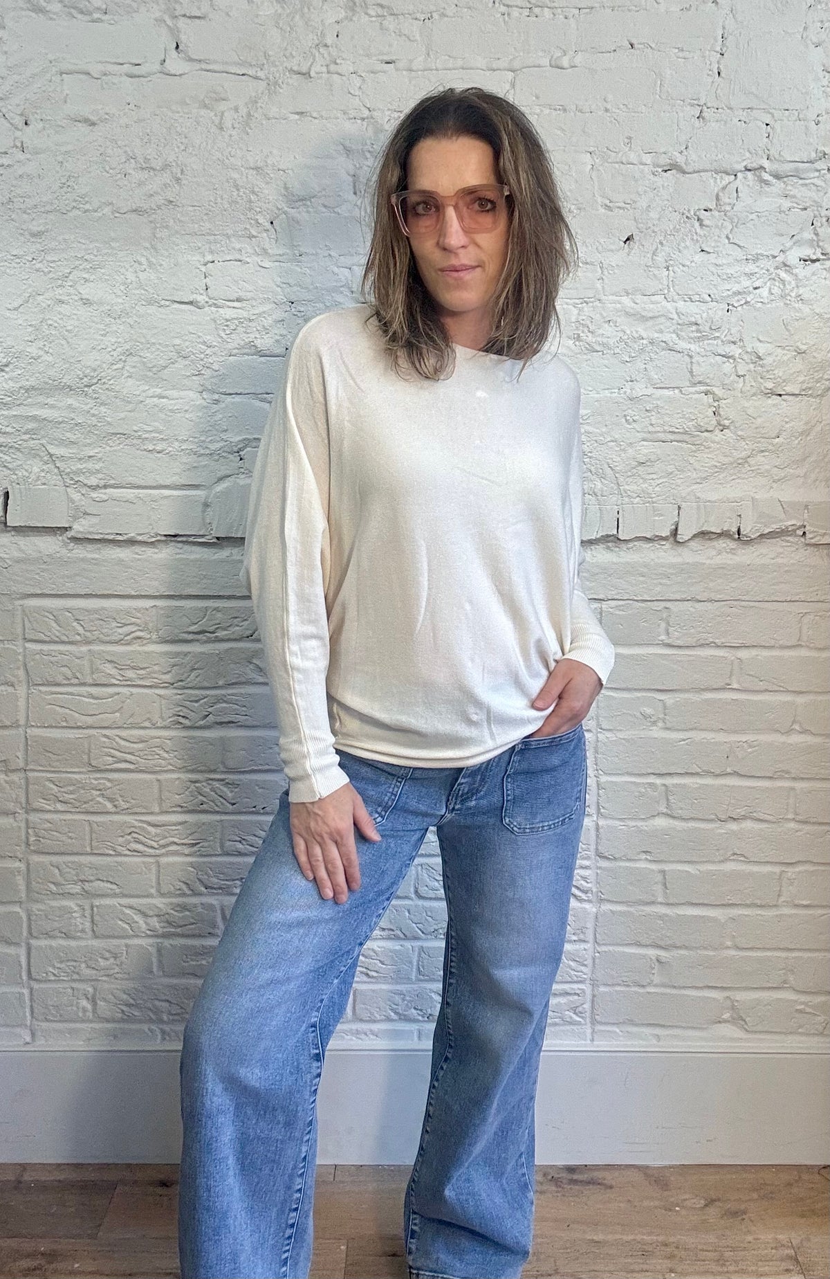 Penelope Pearl Back Jumper