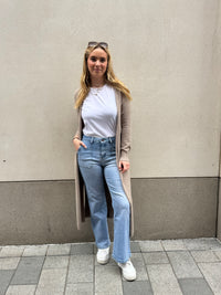 Long Side Slit Cardigan