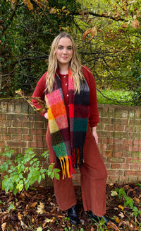 The Chloe Chunky Blanket Scarf