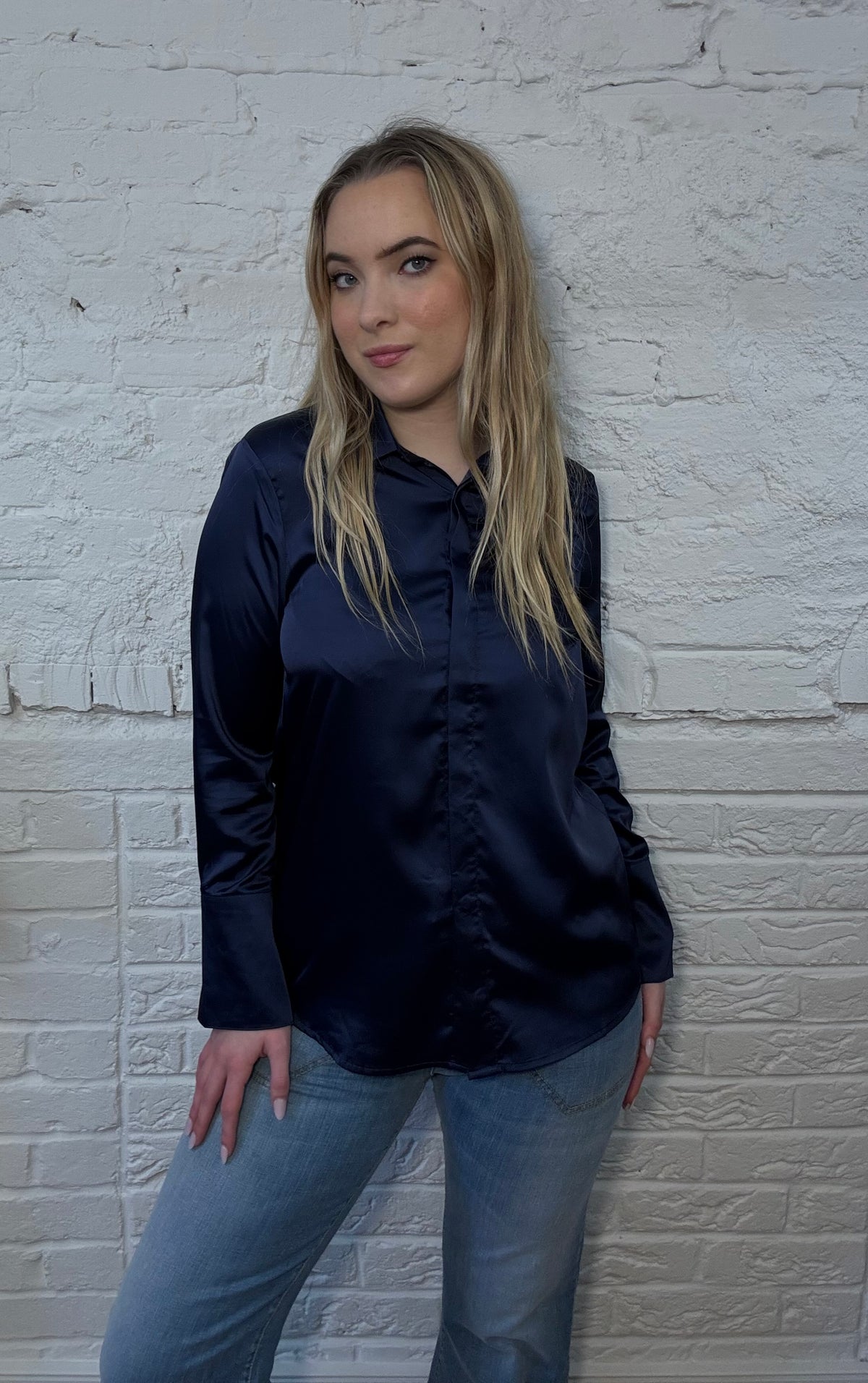 The Eloise Satin Shirt