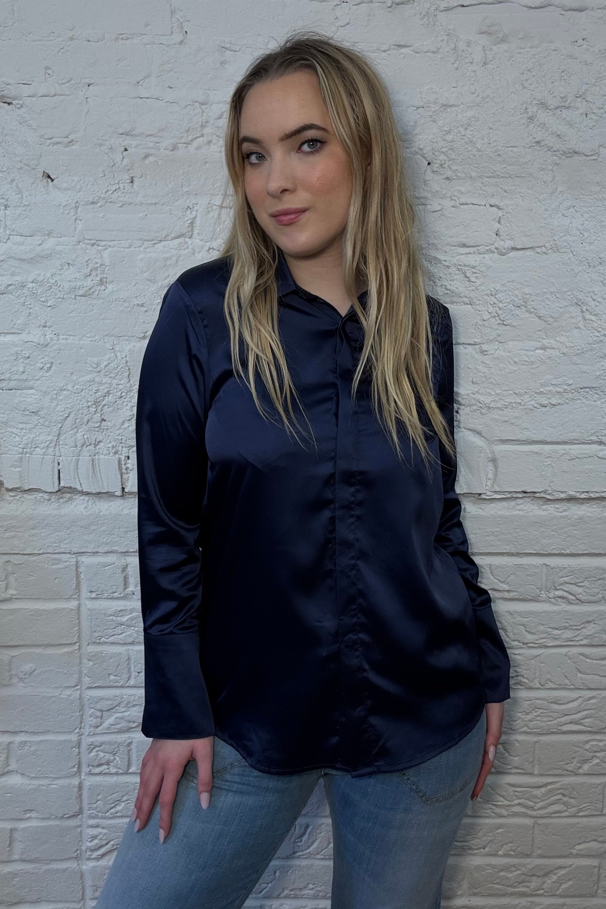 The Eloise Satin Shirt