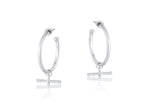 Octavia T-bar Hope Earrings