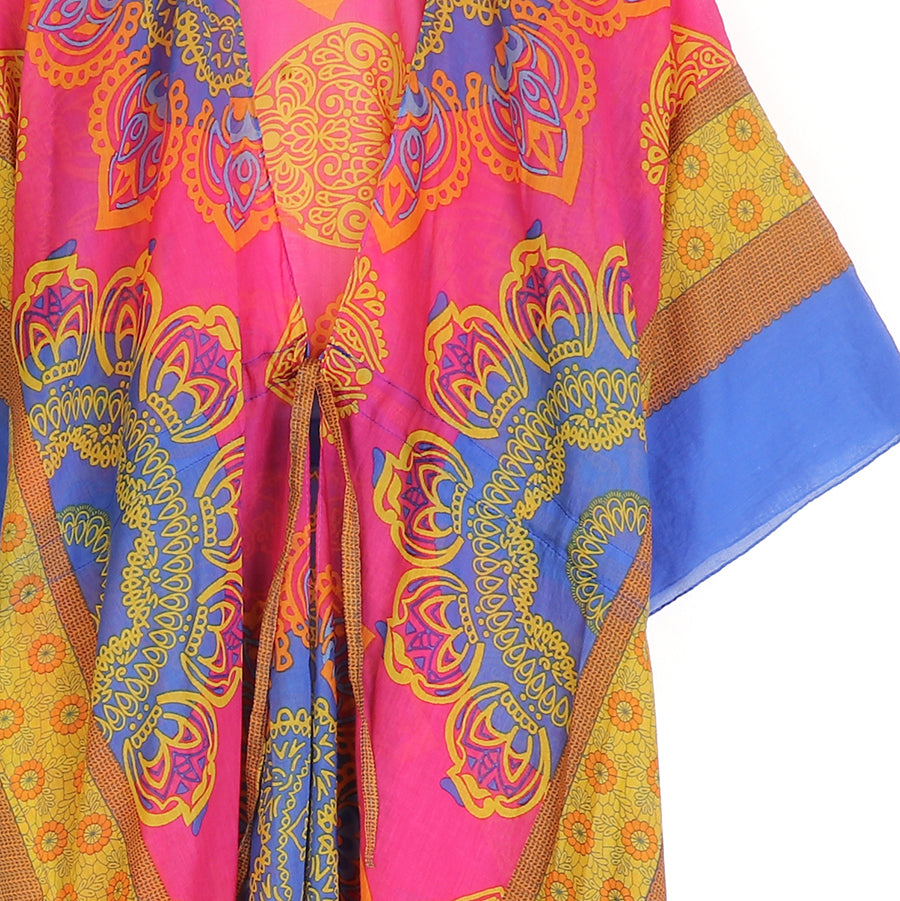 The Arya Mandala Print Cotton Kaftan