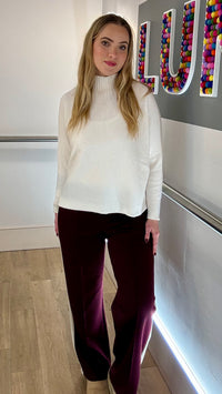 The Jane Side Stripe Trouser