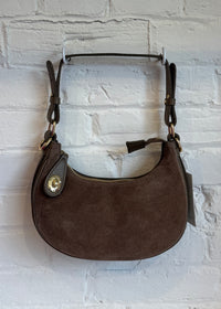 Crescent Moon Leather Bag