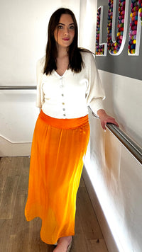 Silk Overlay Skirt (OS 8-16)