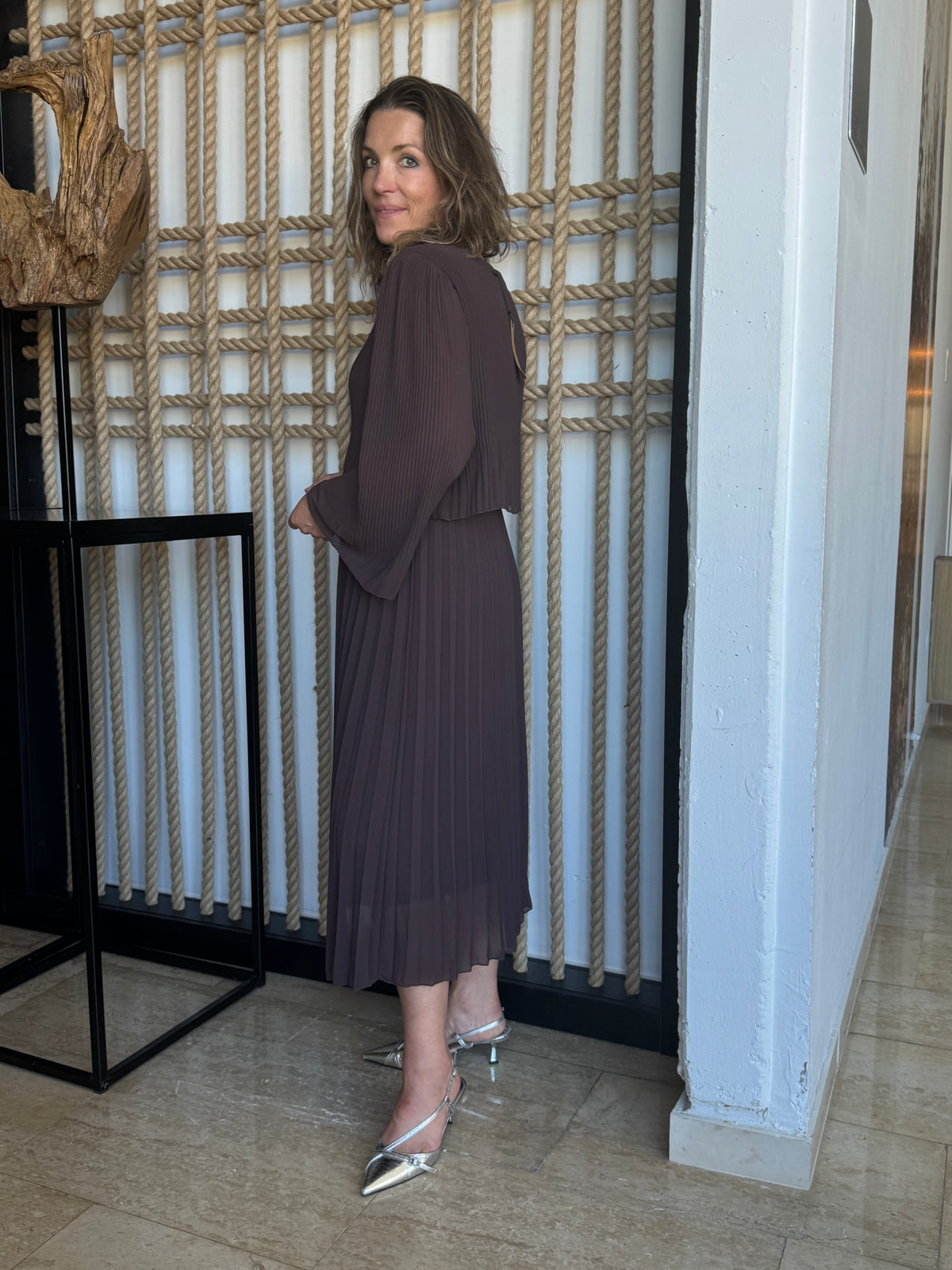 Serenity Layered Chiffon Dress