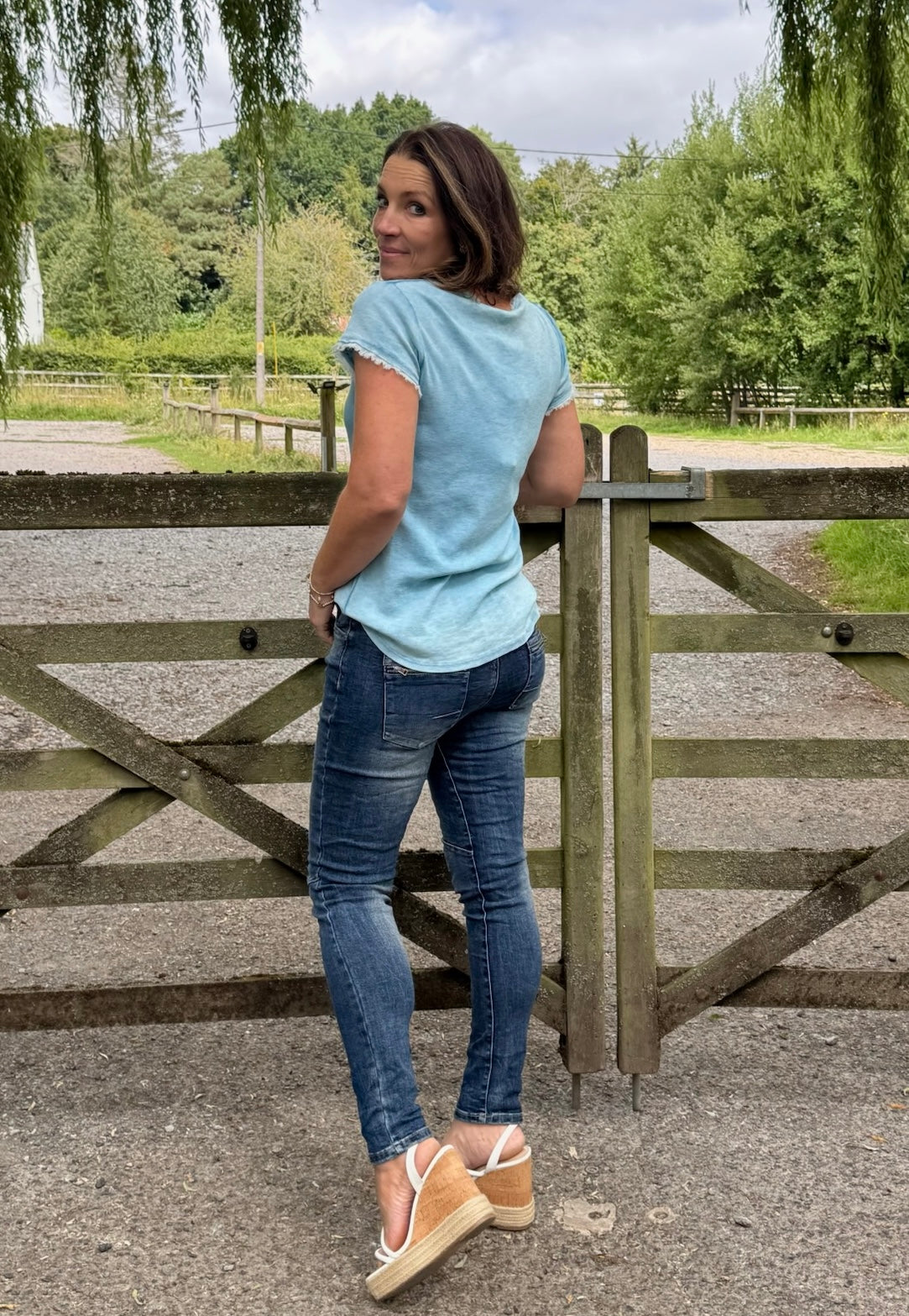 Sasa Tie Waist Denim Jean