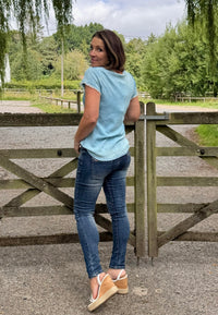 Sasa Tie Waist Denim Jean