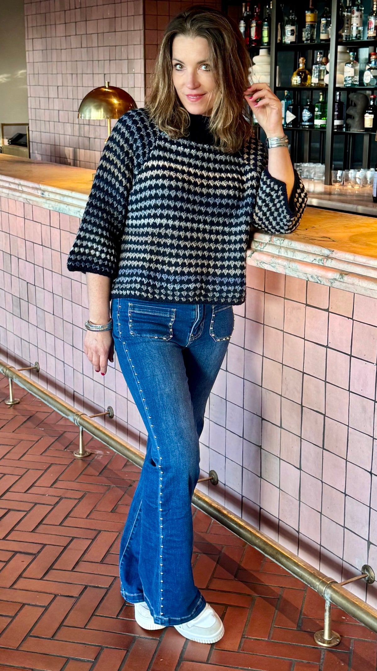 The Fifi Funnel Neck Jumper