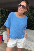 The Bryony Frill Top