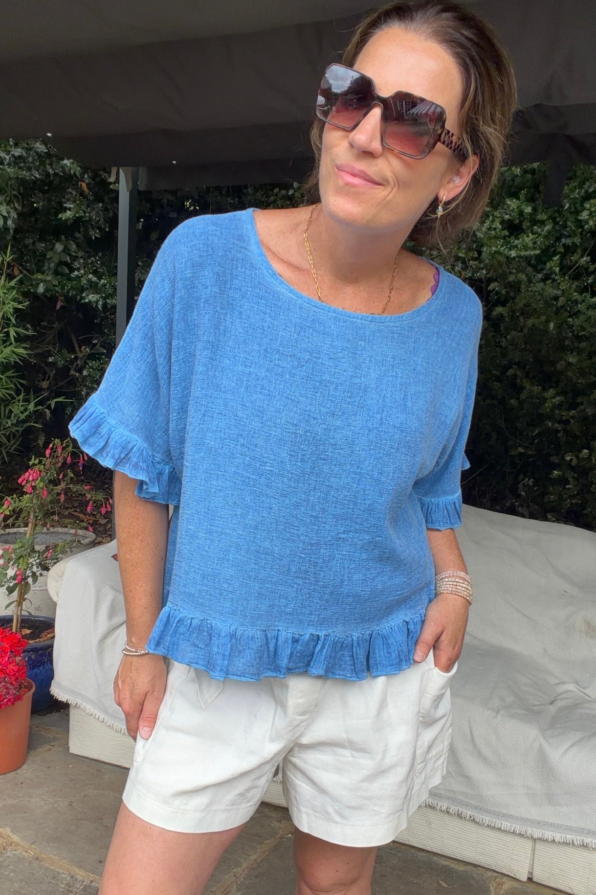 The Bryony Frill Top