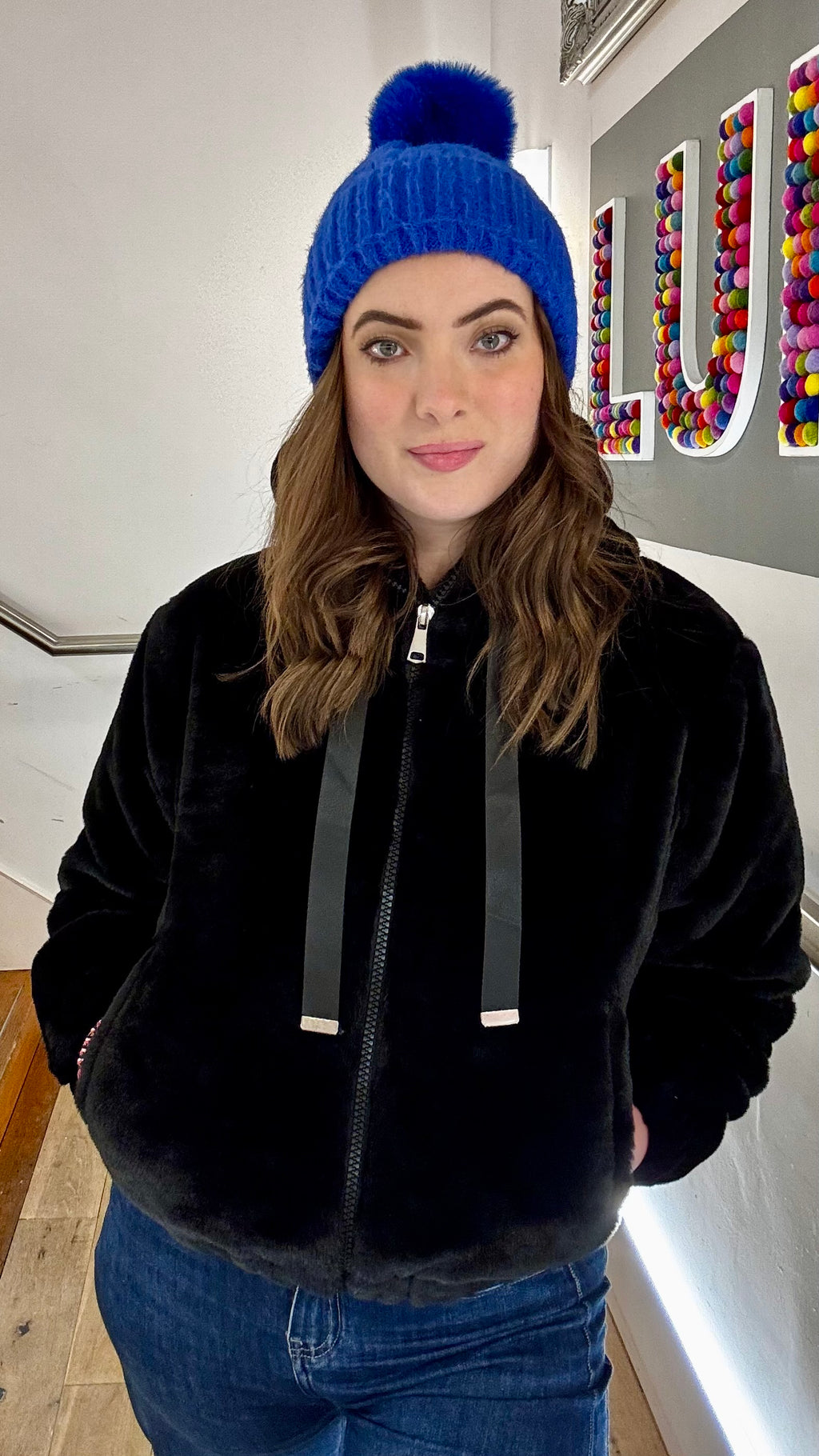 Cosy Pom-Pom Beanie