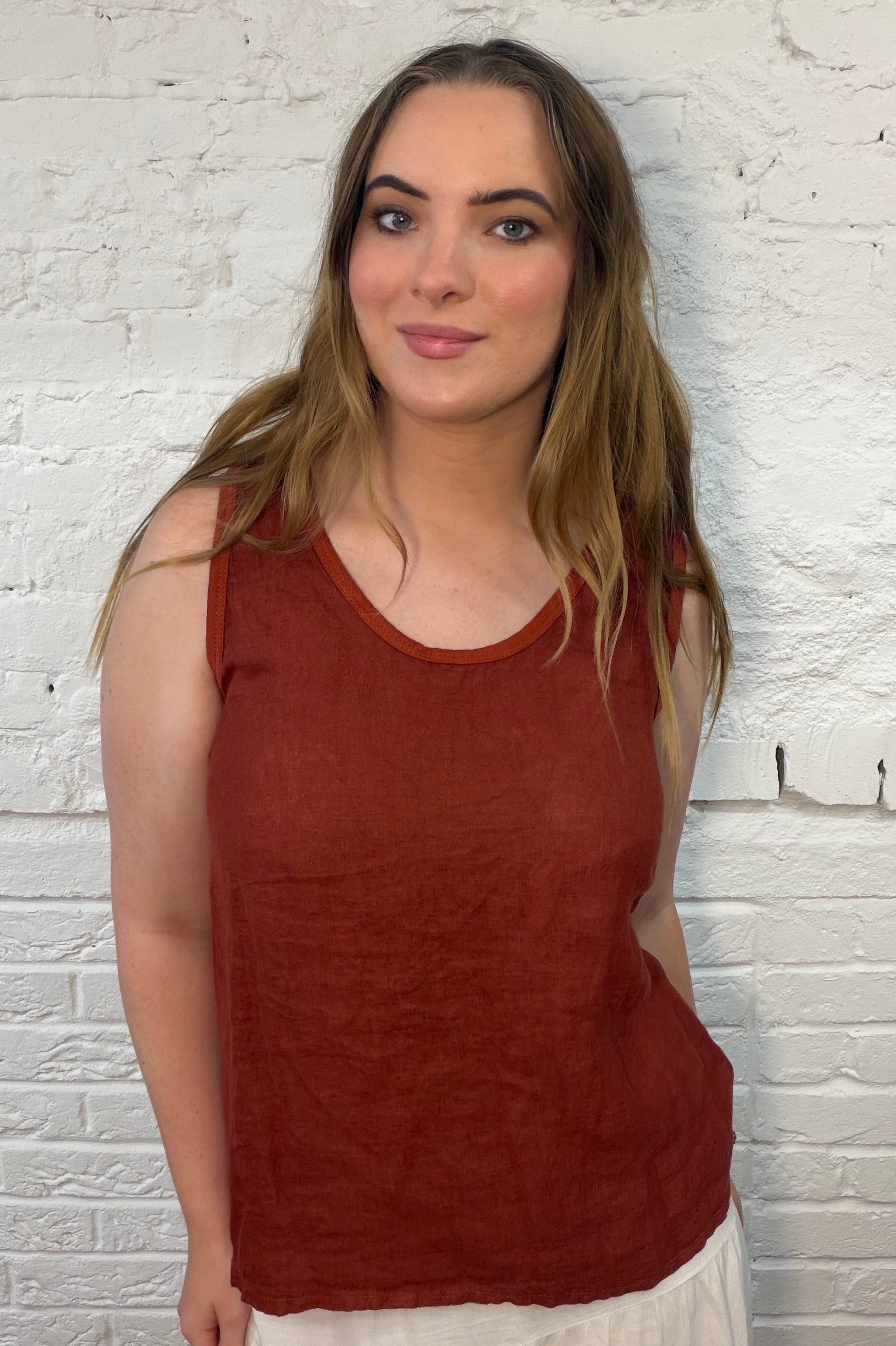 Josette Linen Top