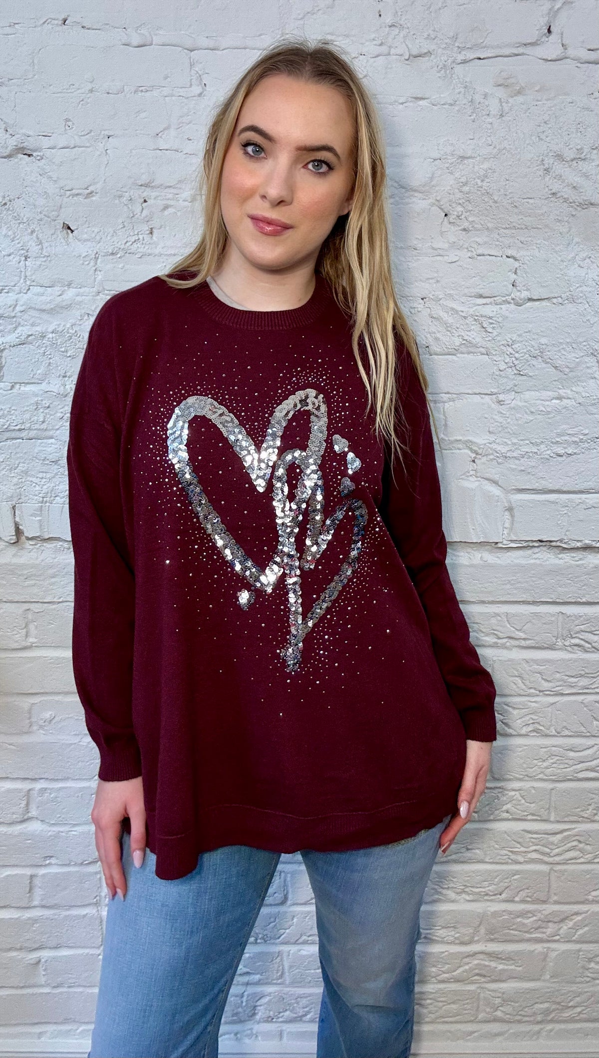 The Aria Sparkle Sweater
