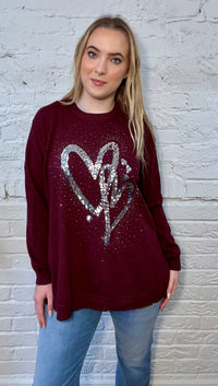 The Aria Sparkle Sweater