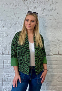 Leopard Quilted Jacket