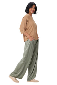 Satin Palazzo Trousers