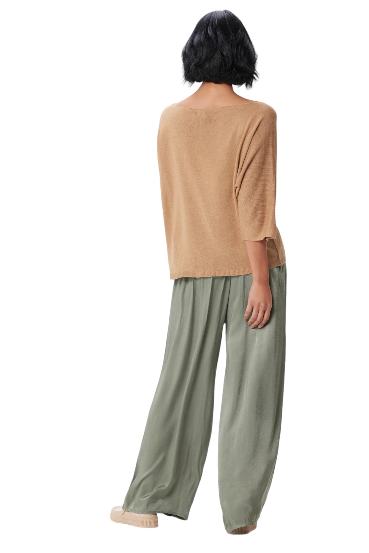 Satin Palazzo Trousers