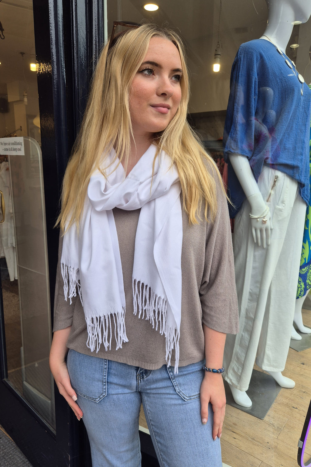Plain Pashmina