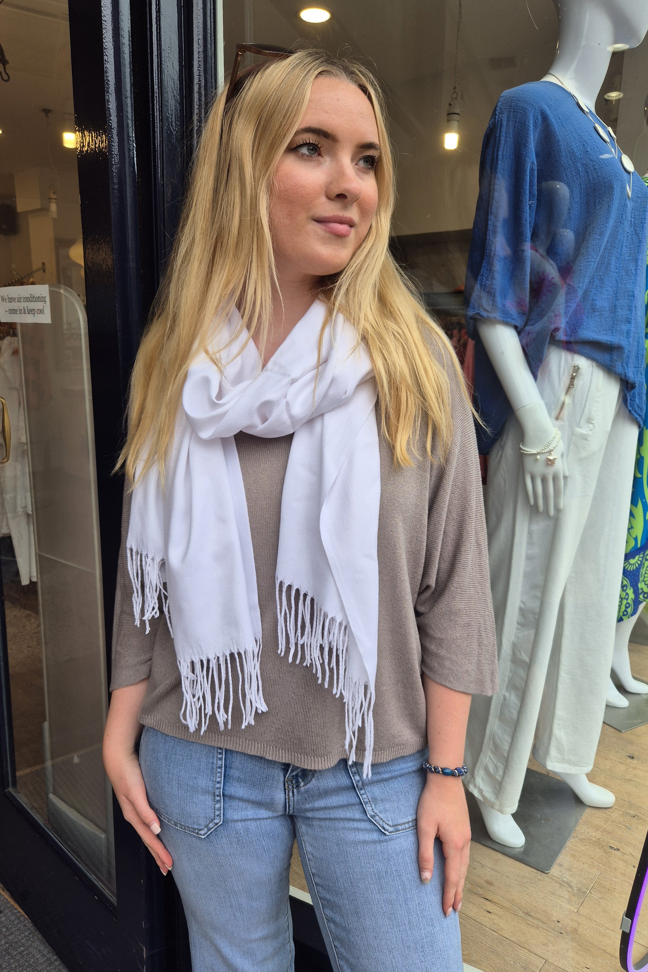Plain Pashmina