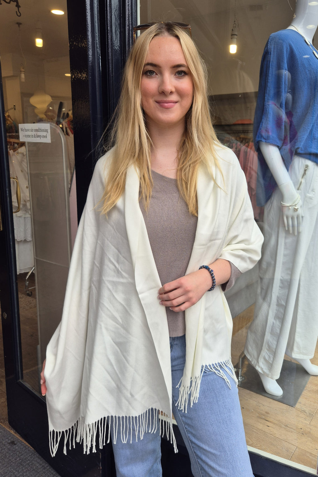 Plain Pashmina