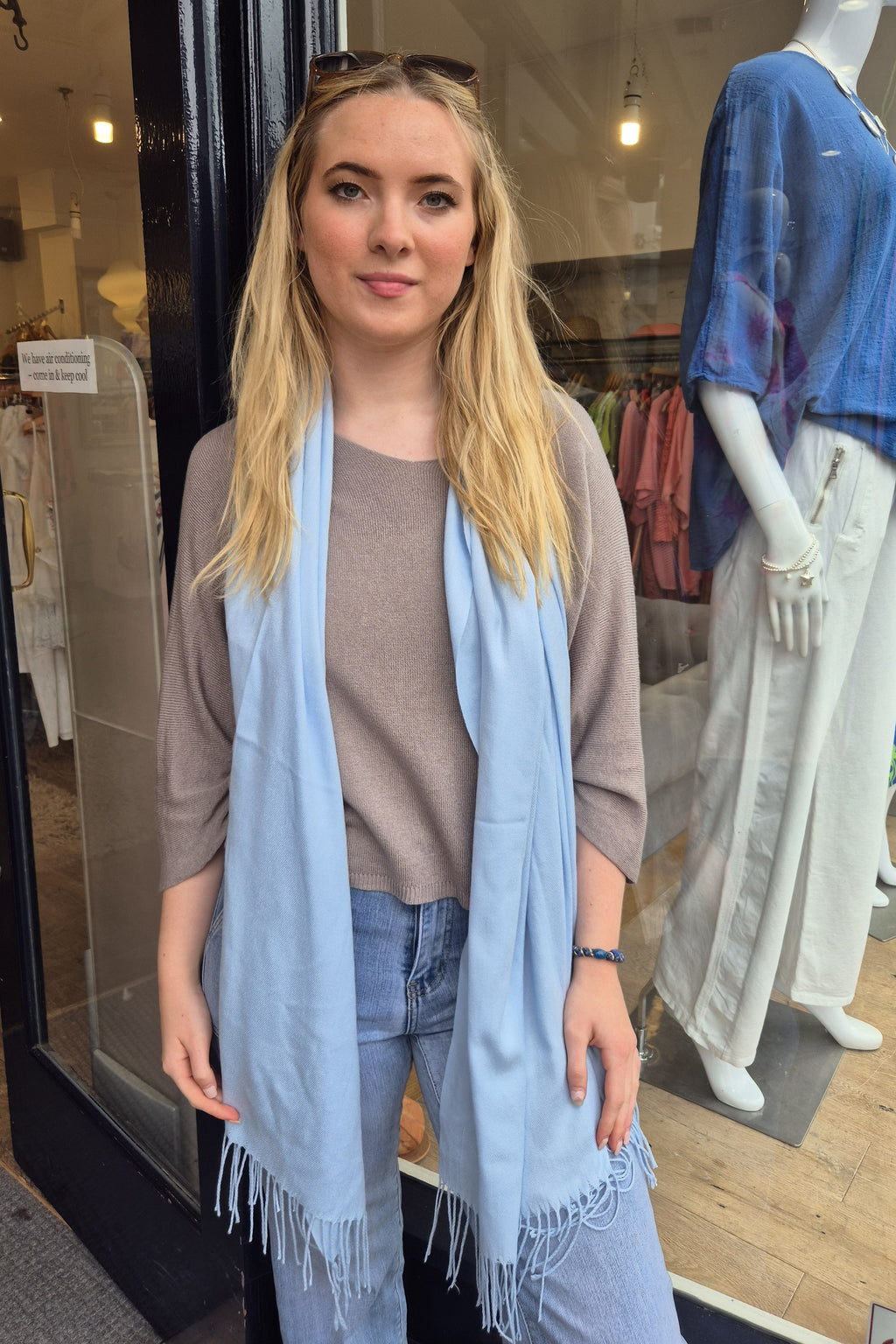Plain Pashmina