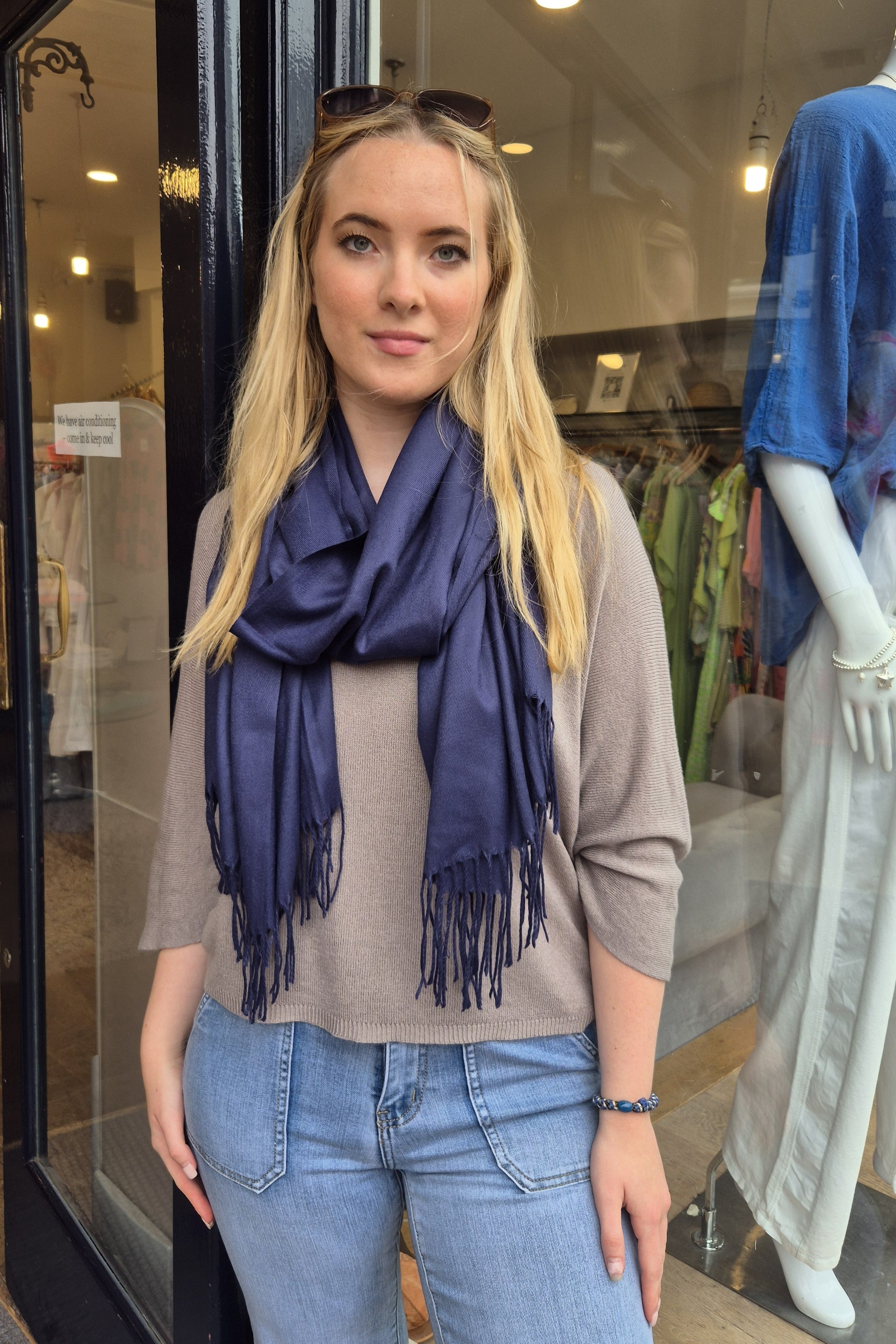 Plain Pashmina