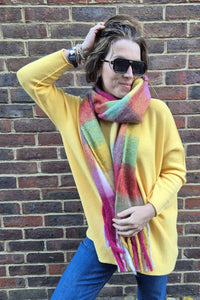 The Chloe Chunky Blanket Scarf