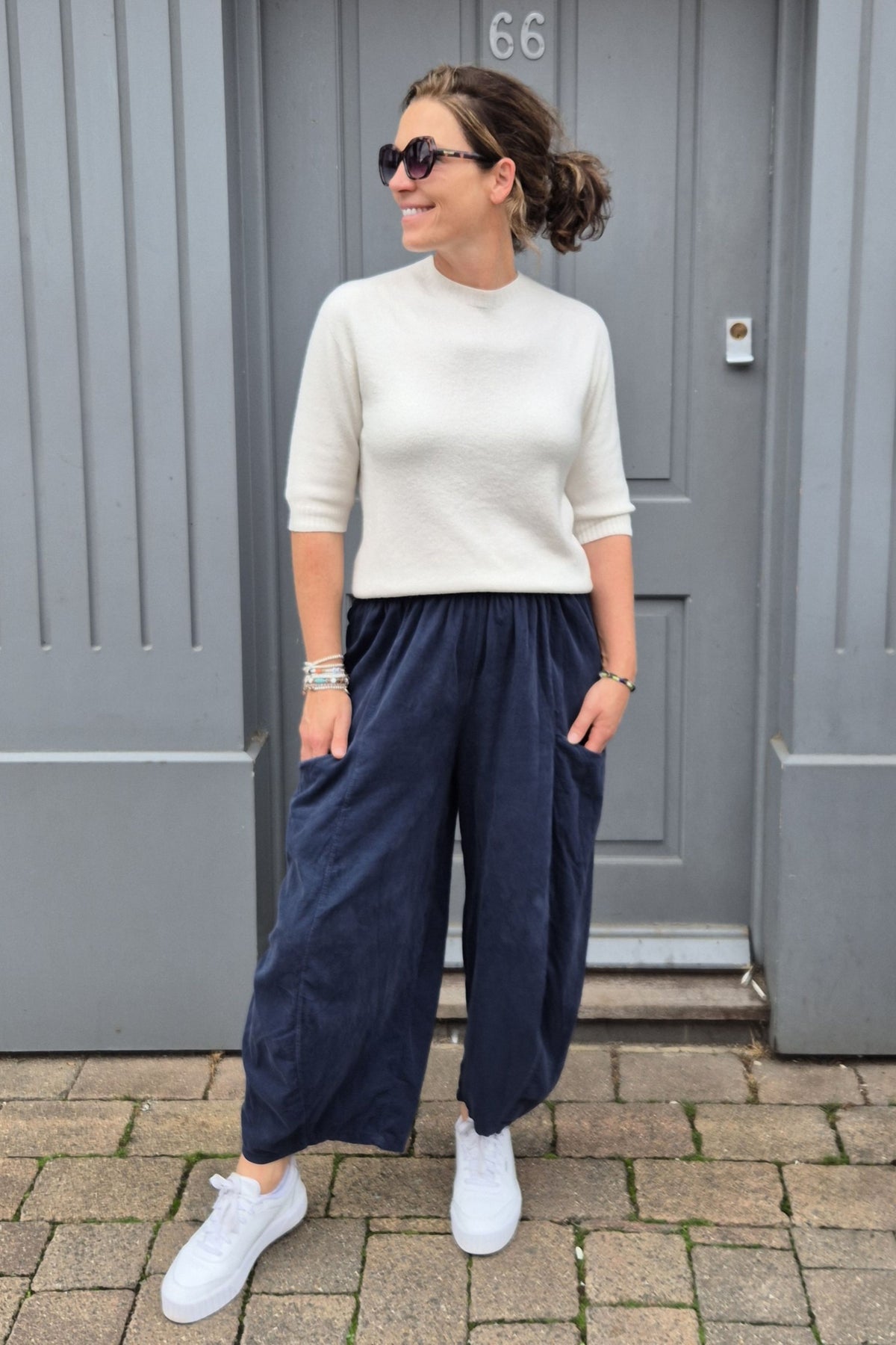 The Kinga Relaxed Needlecord Trousers