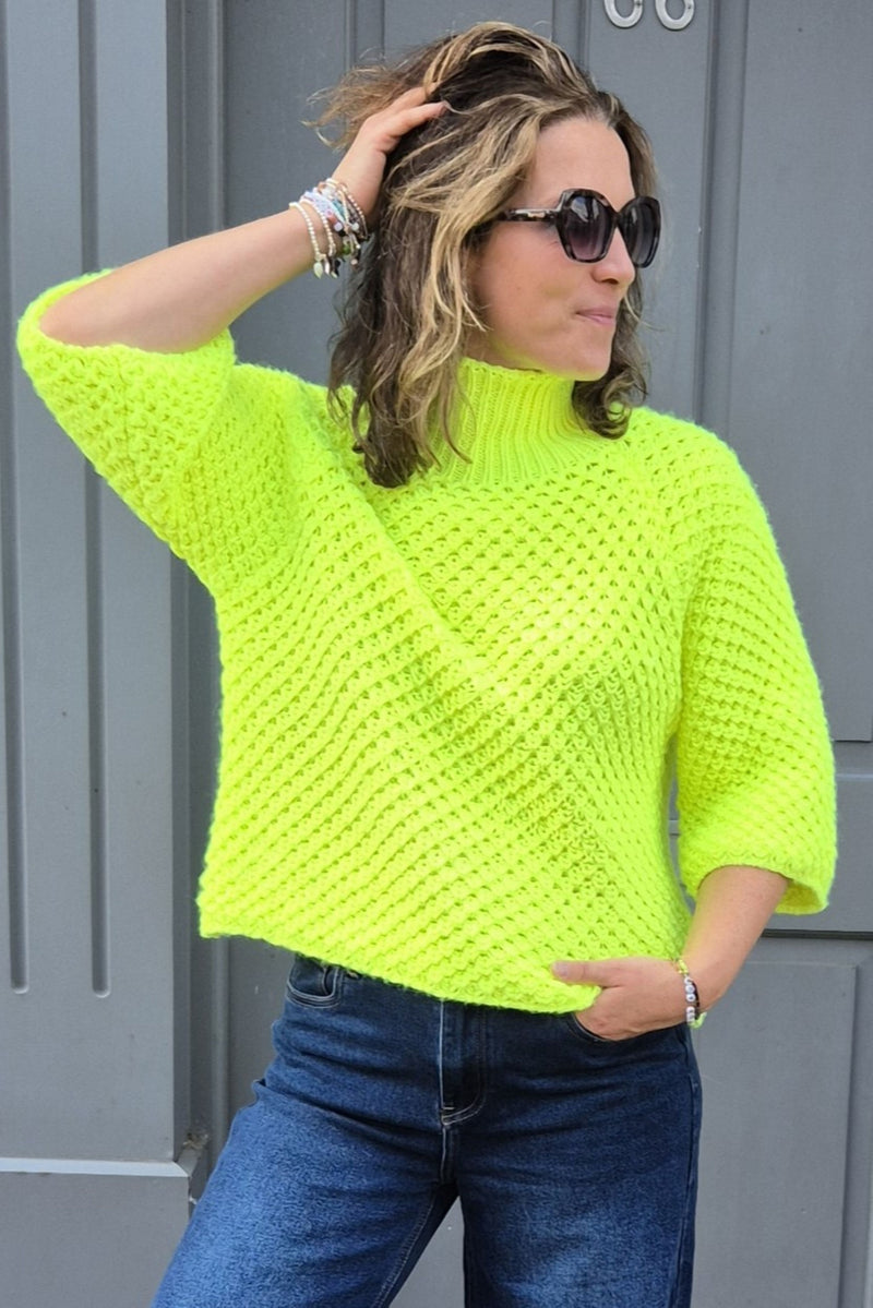 The Natalia Waffle Jumper
