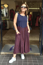 Paige Checked Dress