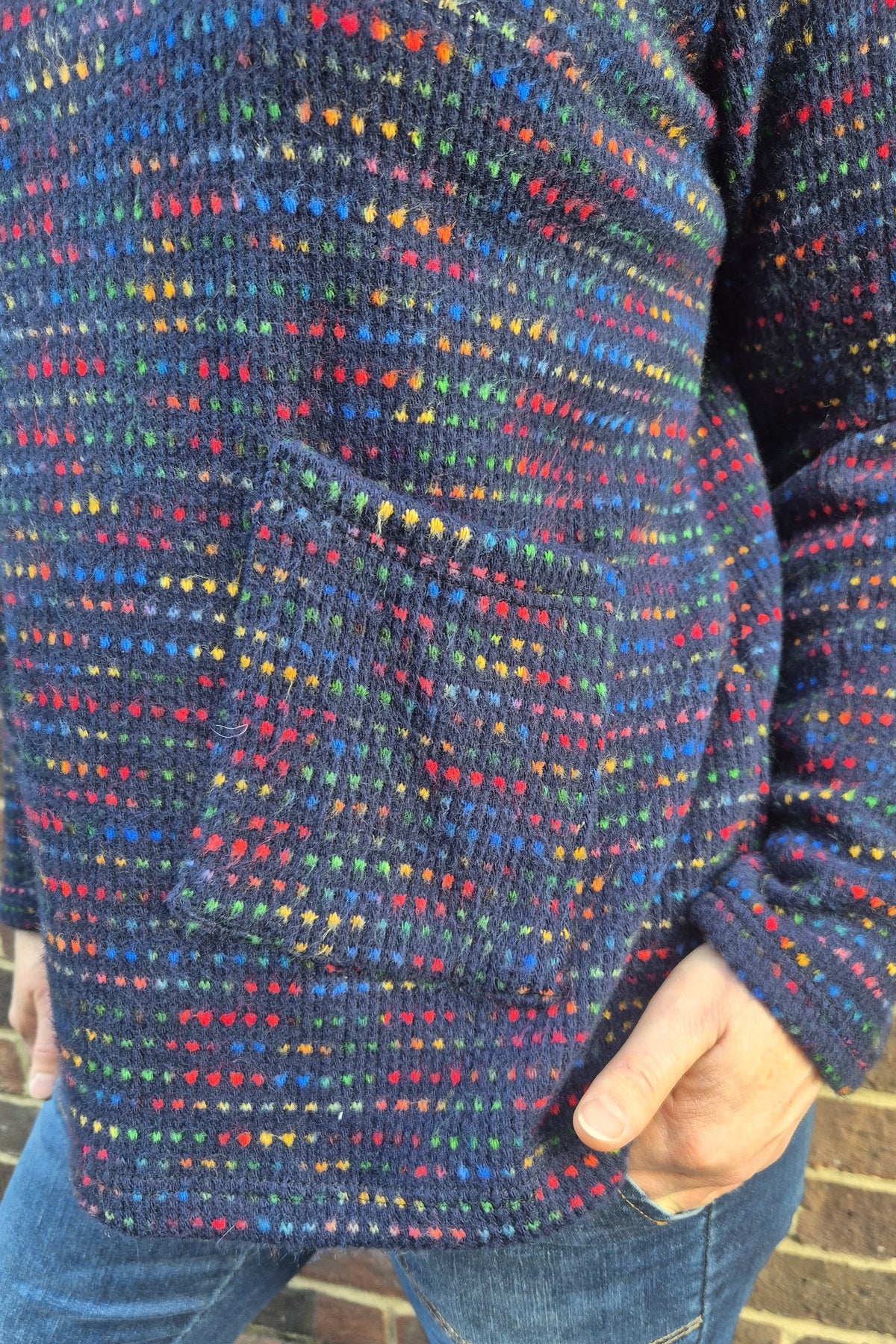 Fleck Top With Pocket