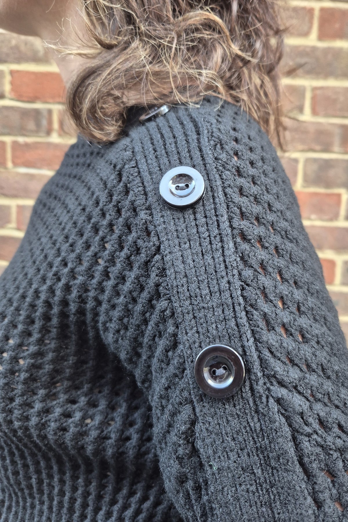 Lorita Button Detail Knit Jumper